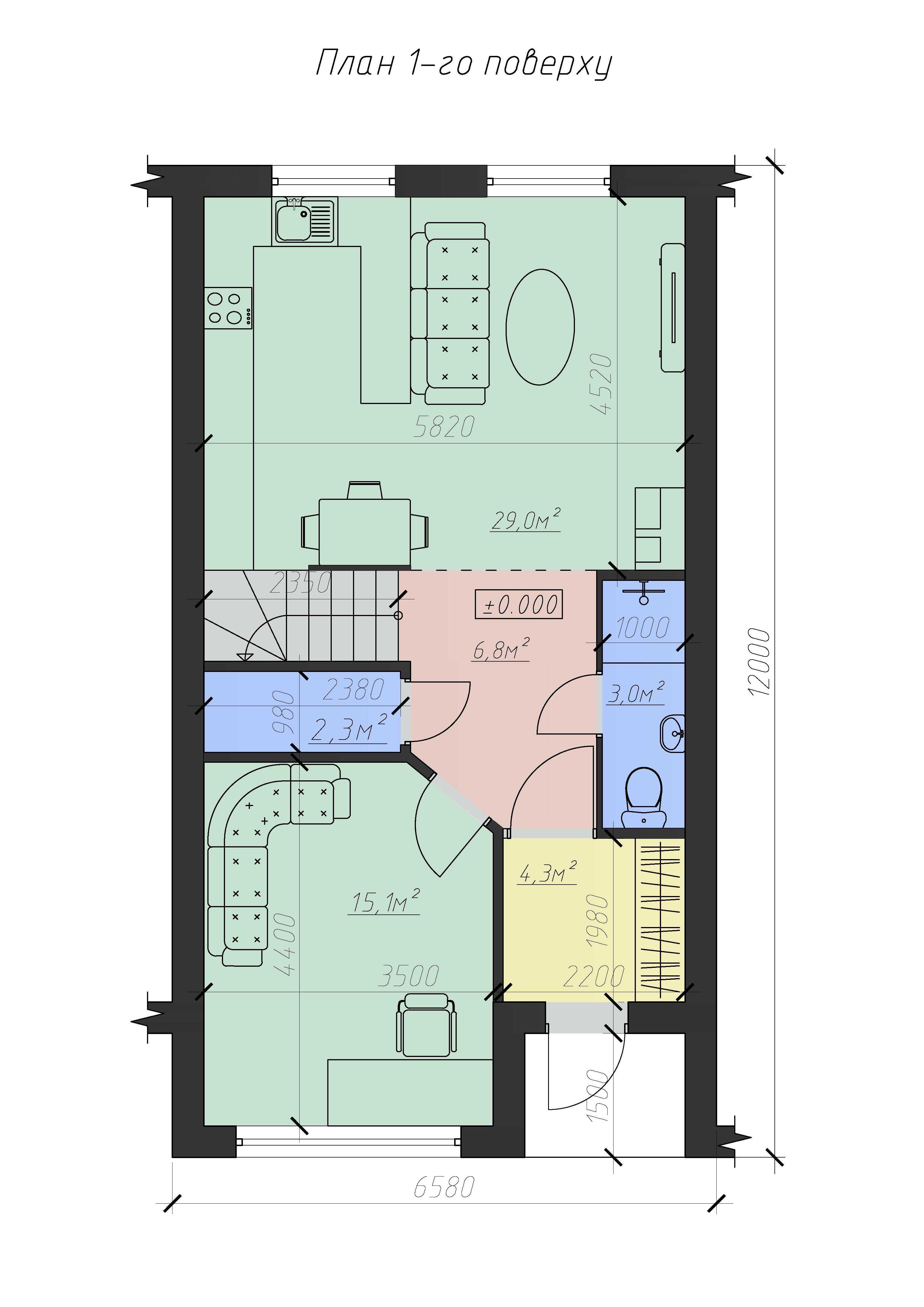 Таунхаус 120к.м в с.Петриків. Котеджне містечко West House Park