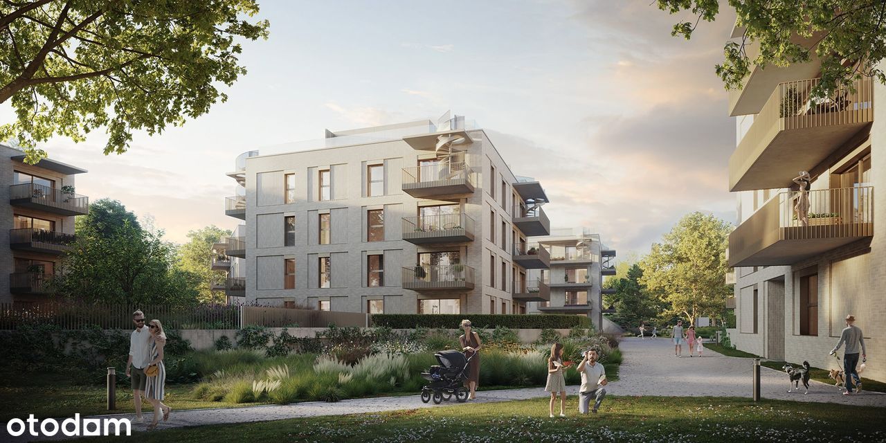 Apartamenty przy Parku Szczytnickim | 4-pok mieszkanie z ogródkiem