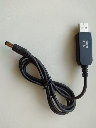 Кабель DC - usb wi fi без світла живлення роутера