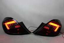 Lampy tylne tył OPEL CORSA D 06-14 5D LED BAR NEON SMOKE Tuning NOWE