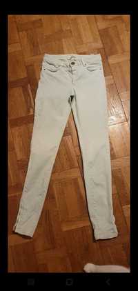 ZARA BASIC Miętowe rurki, EUR S