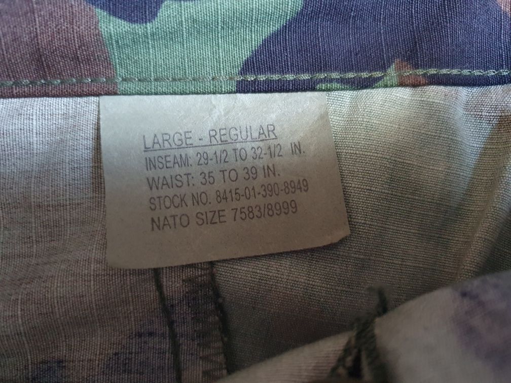 Spodnie  BDU US ARMY/woodland/Propper/nowe