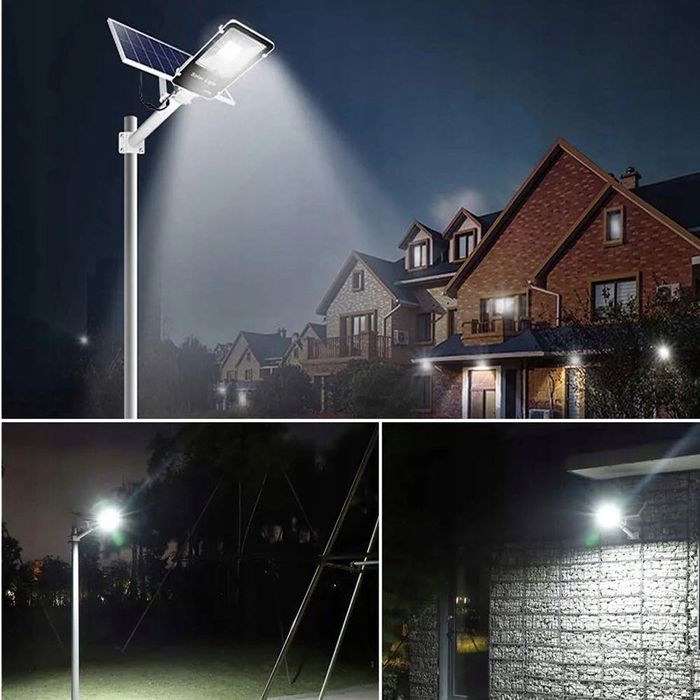 LAMPA SOLARNA 2500W Vogler PREMIUM Uliczna NOWA Technologia Bateria LG