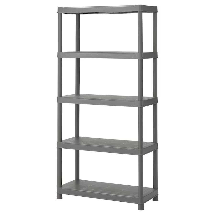 Conjunto de 3 Estantes Runmaro Ikea: Grande, Média e Pequena