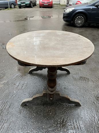 Stary stół drewniany vintage rozkładany