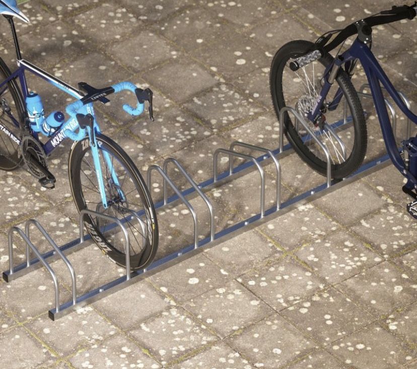 Stojak uchwyt rowerowy na rower 6 miejsc parking