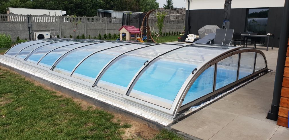 Basen ogrodowy 7 x 3 x 1,55 poliestrowy laminat wkopywany kompletny