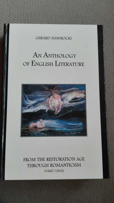 An anthology of English Literature, literatura angielska