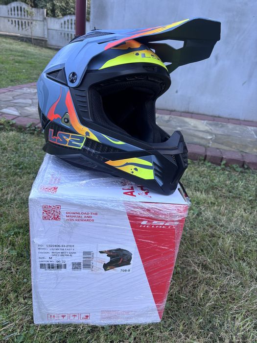 Мотошолом  ендуро LS2