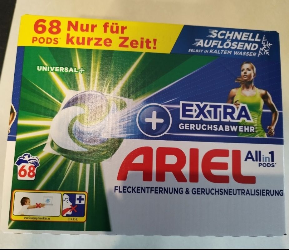 Niemieckie tabletki Ariel