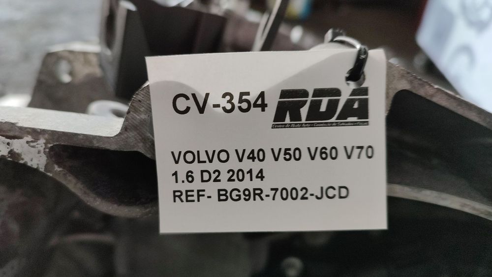 CV354 Caixa De Velocidades Volvo V40 V50 V60 V70 1.6 D2