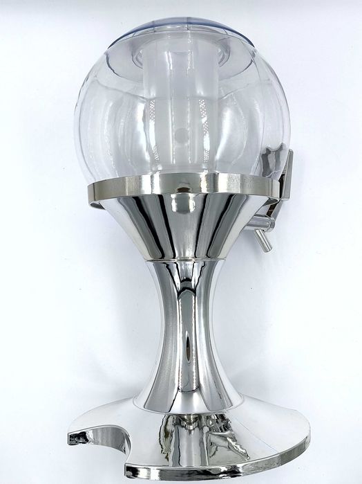 InnovaGoods Ball dozownik chłodzący napoje srebrny  24 x 24 x 42 cm