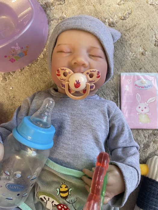 Лялька пупс levi reborn 45 cм хлопчик