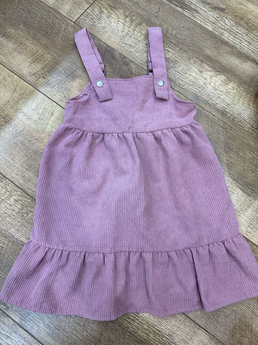 Детский сарафан нежно пудртвого цвета