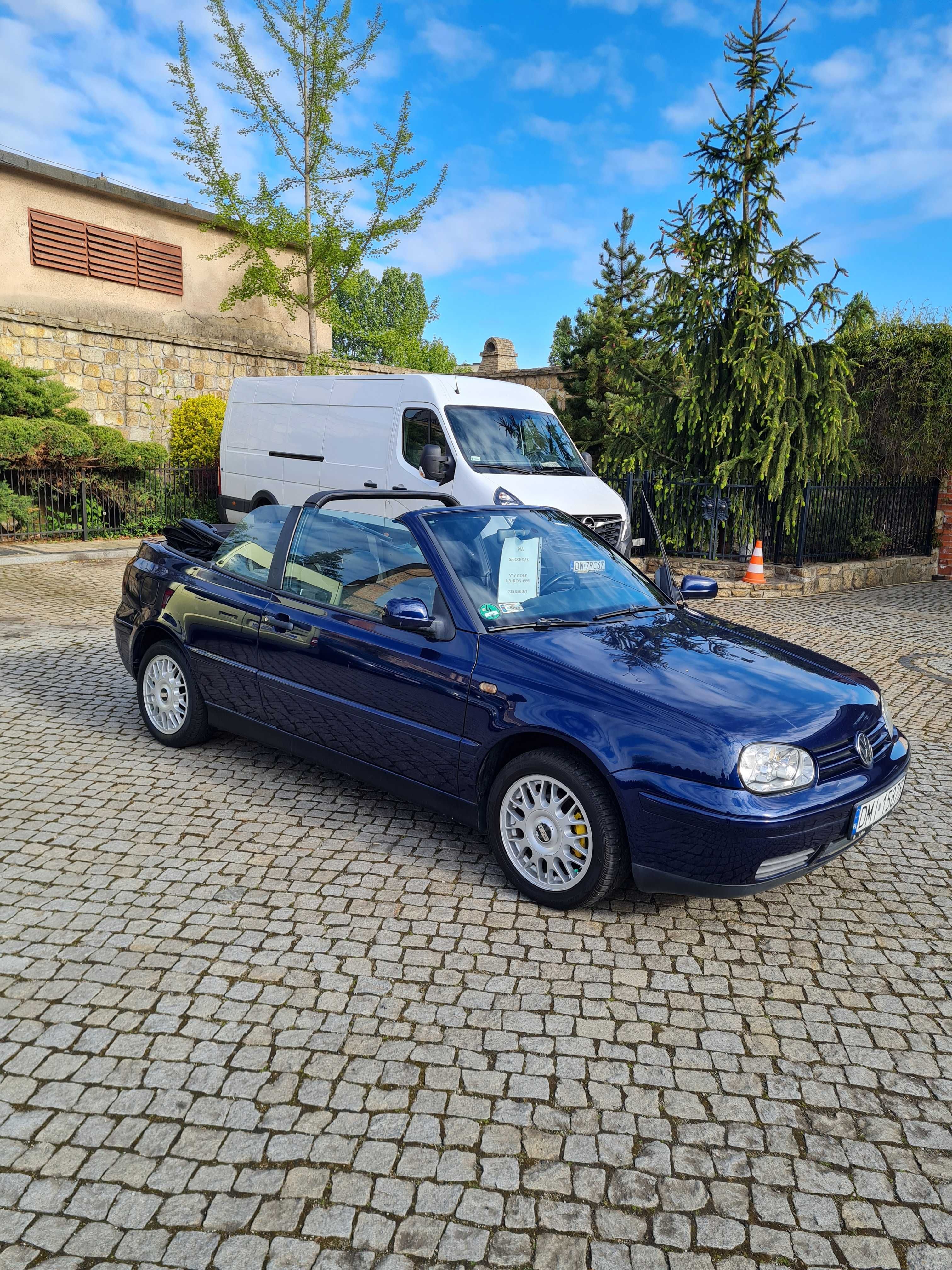 Vw Golf Cabrio stan bardzo dobry