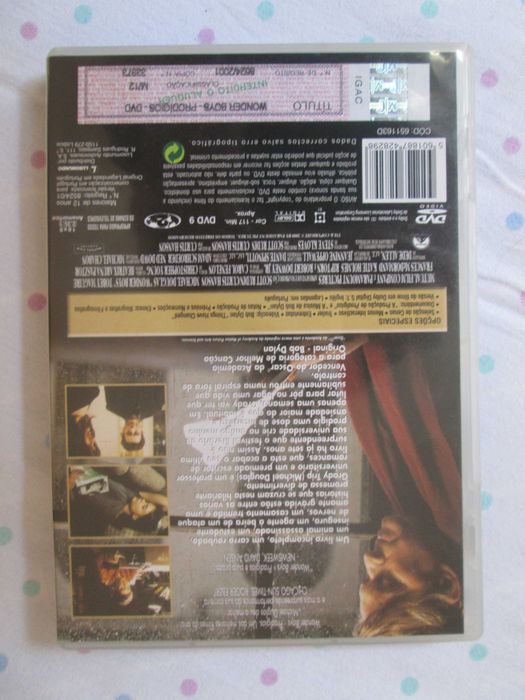 DVD Wonder Boys - Prodígios, com Frances McDormand , Michael Douglas