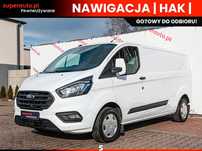 Ford Transit Custom L2H1 Trend 2.0 107KM  Nawigacja !! Hak !! Wyłożenie paki !! Radio 8" !! Tempomat !!