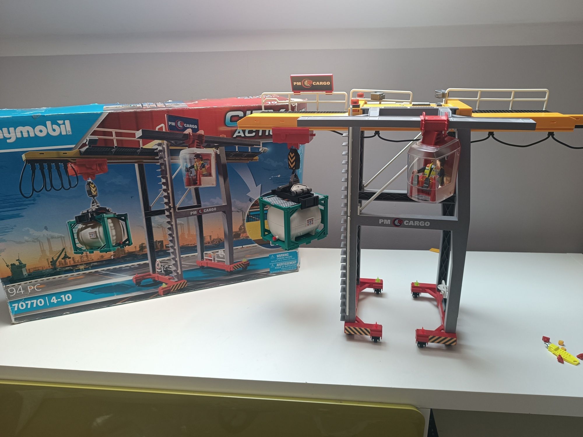 Playmobil 70770 suwnica z kontenerami