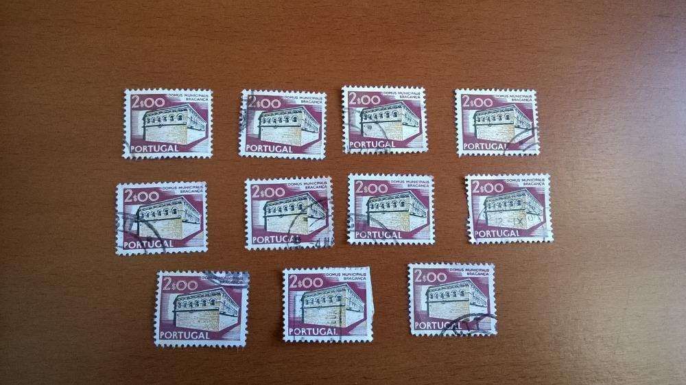154 selos Portugal, França, Alemanha, Reino Unido, Austrália e Brasil