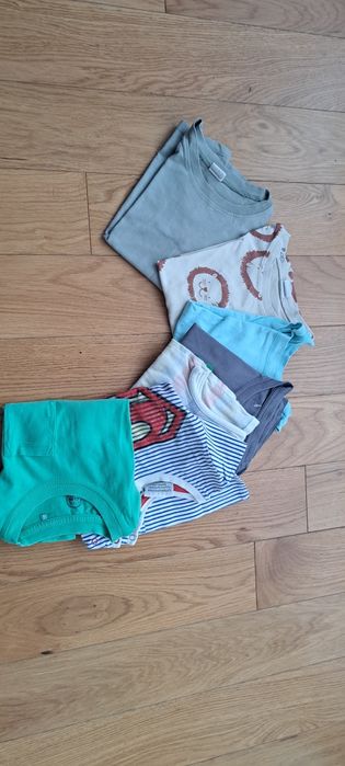 Zestaw koszulka, tshirt, podkoszulka, 92, Hm