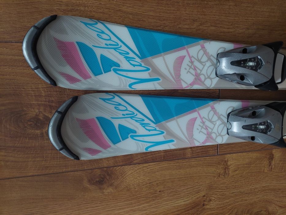 Narty Nordica buty i  kask Alpina