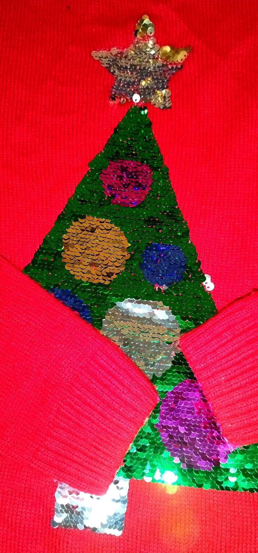 Новогодний свитер кофта кофточка новорічна на дівчинку 4-5г 9-10л