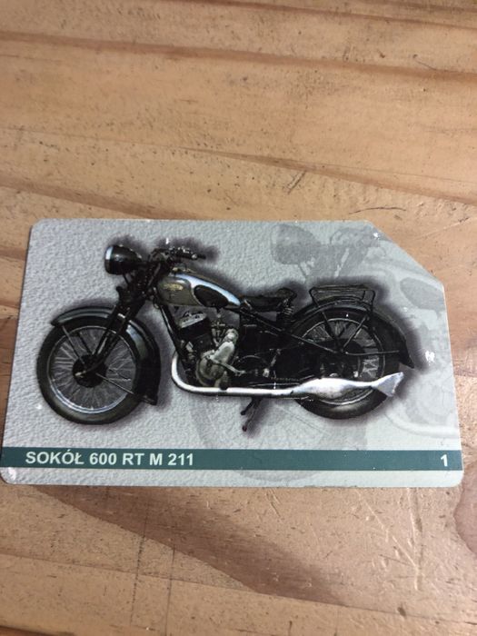 Karta telefonoczna TP.SA Sokół 600 RT M 211