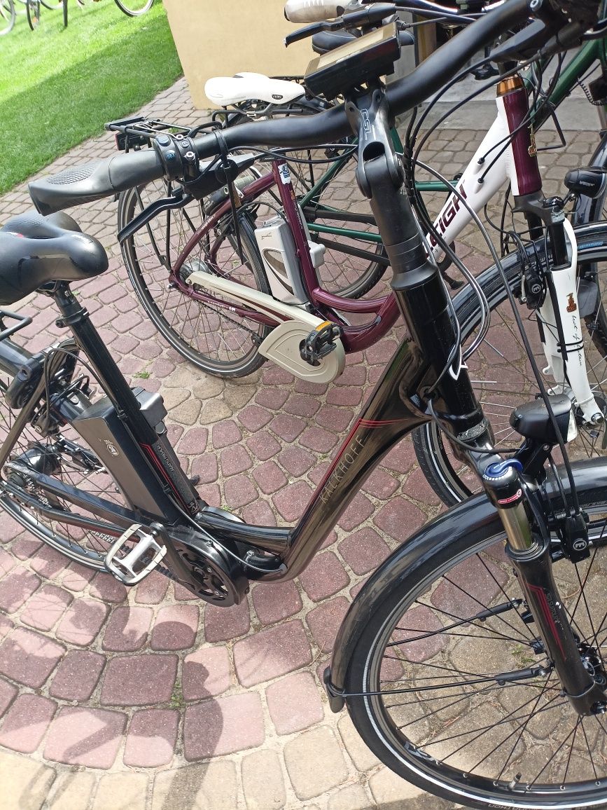 Rower elektryczny aluminiowy z Niemiec  stan bdb