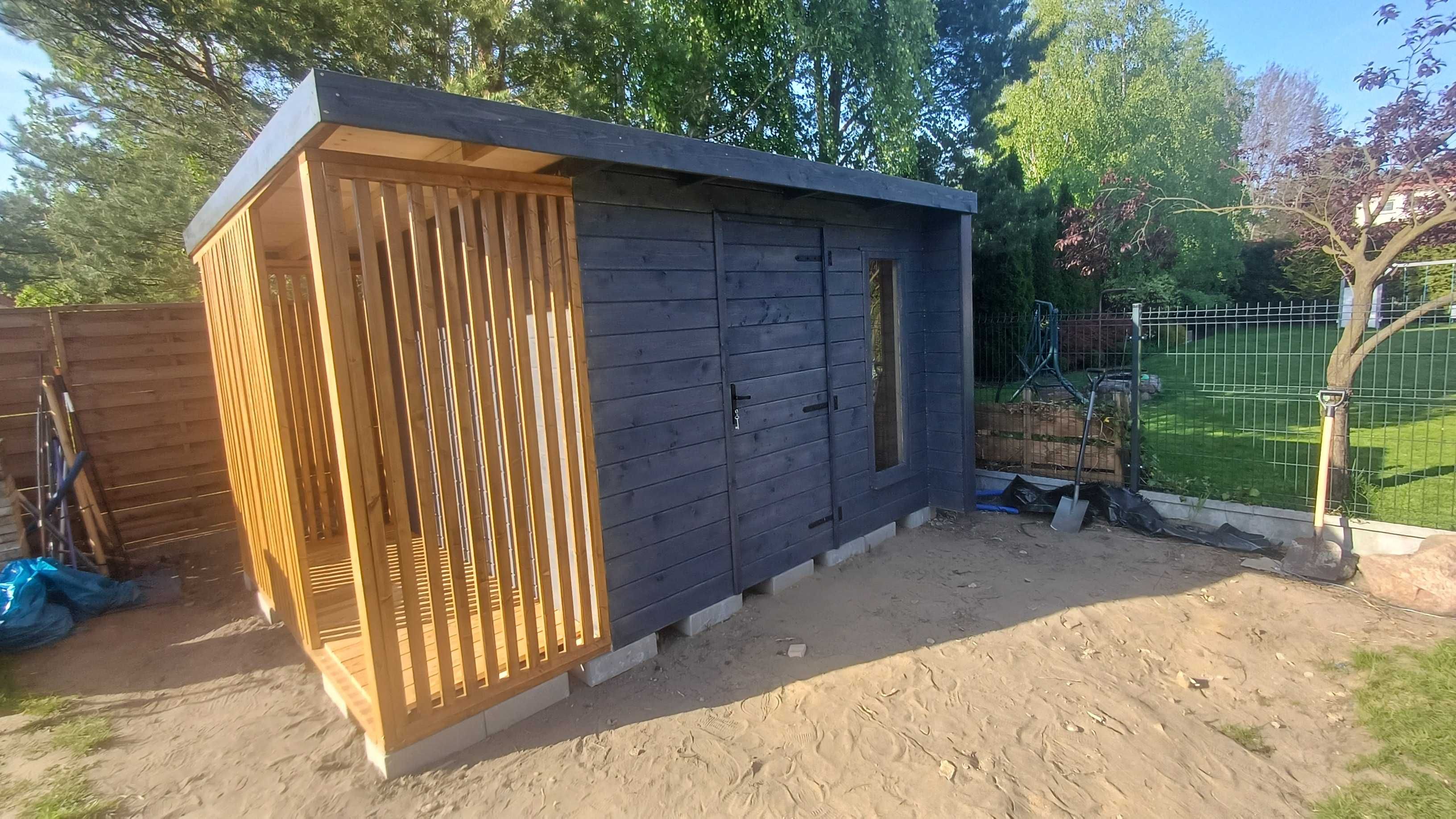 Domek narzędziowy pod wymiar - certyfikowane drewno.