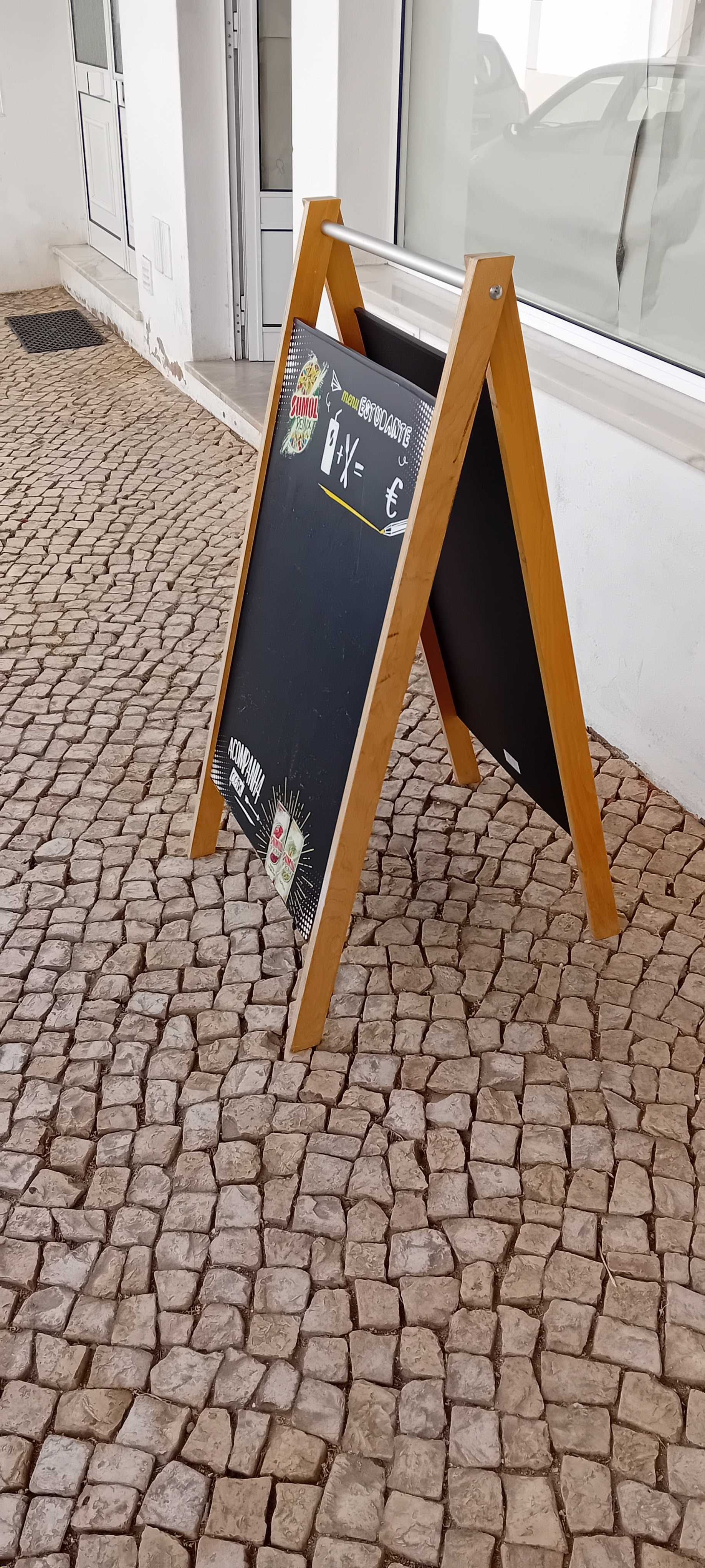 Quadro Menu  Duplo para Porta de Restaurante!