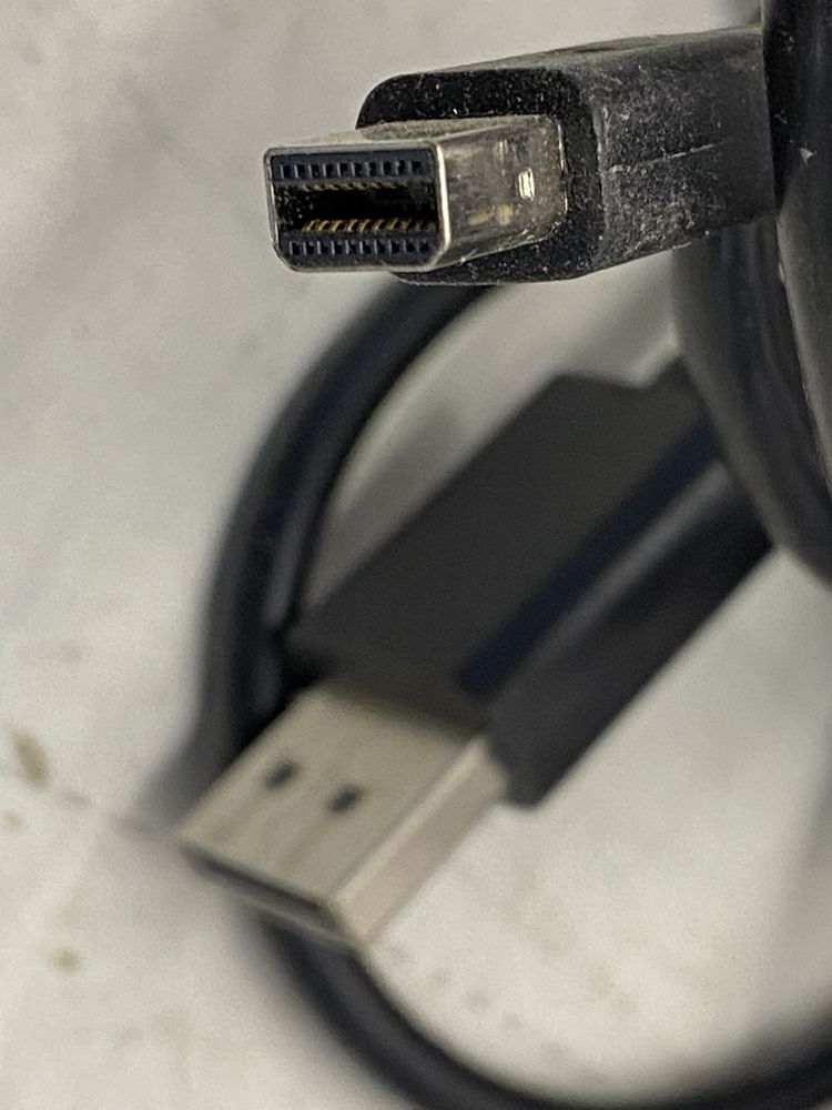 Кабель Mini DisplayPort – DisplayPort 4K, 1,5 м, чорний