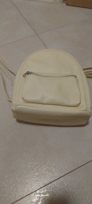 Plecak mały żółty H&M