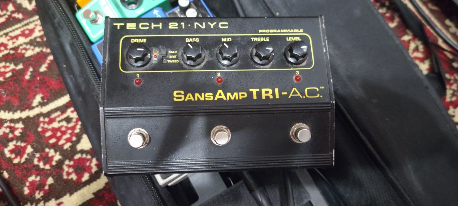 Гітарний процесор SansAmp TRI-A.C.Виробництво США Tech21
