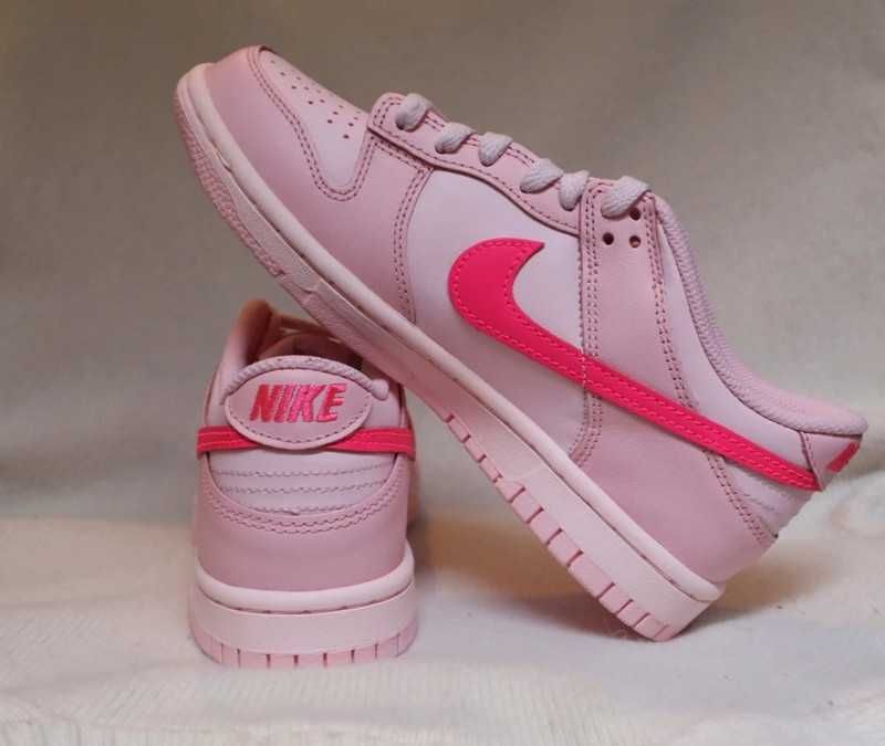 Nike Dunk Low Triple Pink (GS) 38.5