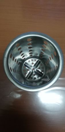 Copo inox com buracos, usado