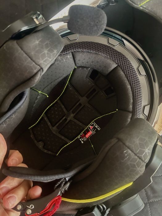 Kask motocyklowy NAXA FO7 Pinlock + Interkom motocyklowy Noeci