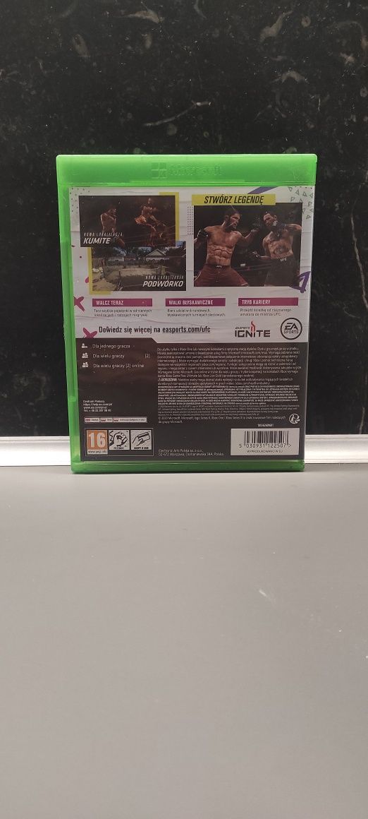 Gra na Xbox one, X UFC 4