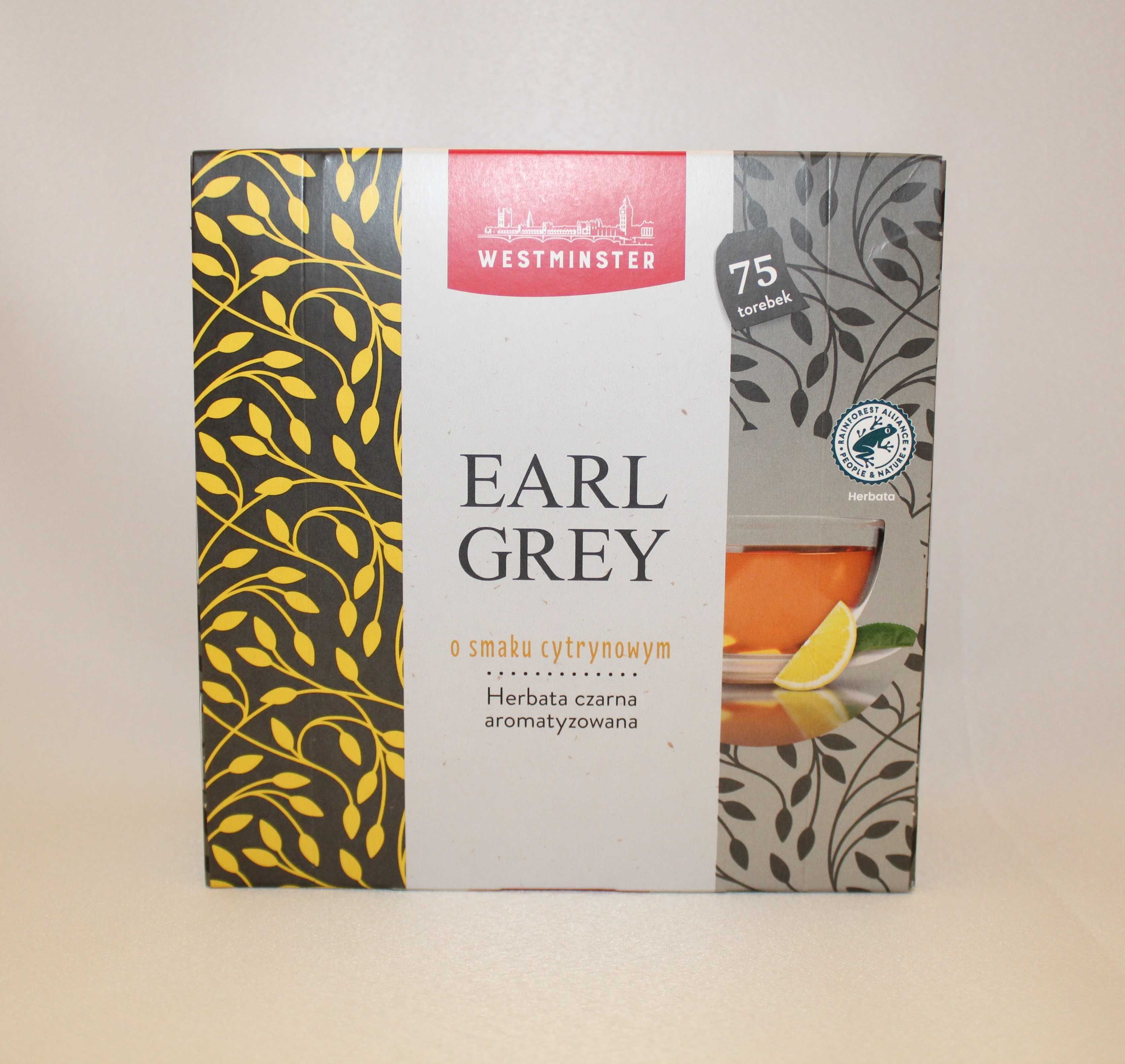 Remsey herbata czarna earl grey z nutą cytryny english strong 75t