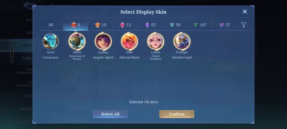 Продам акк Mobile legends