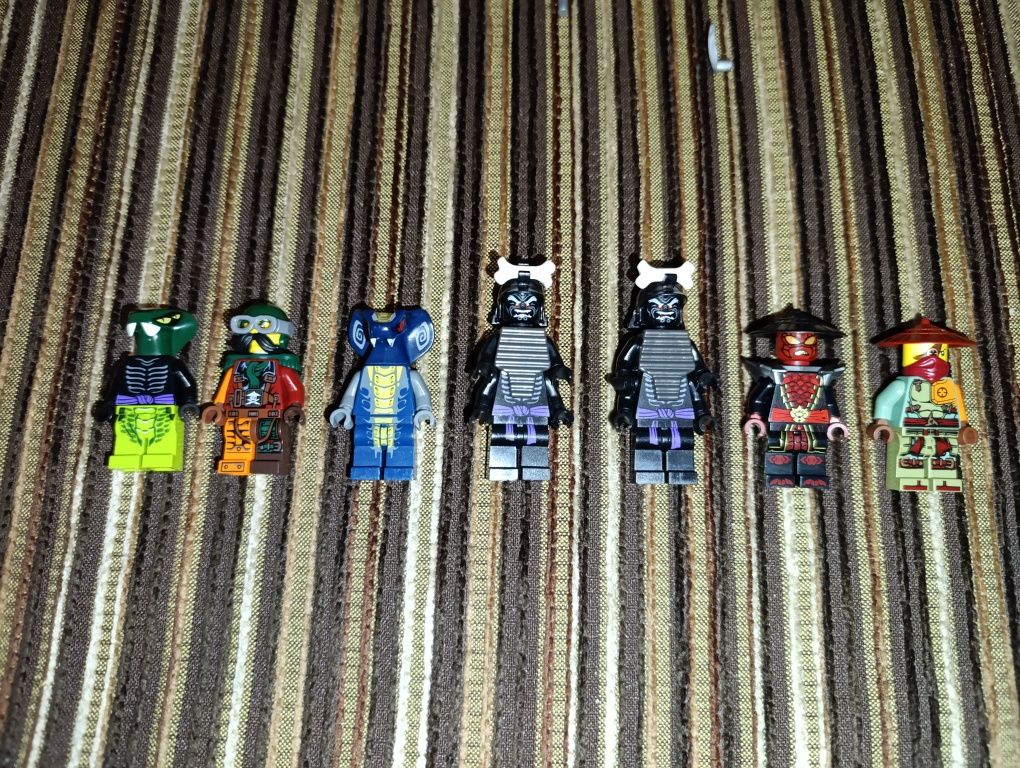 Лего Минифигурки злодеев ниндязго Ninjago