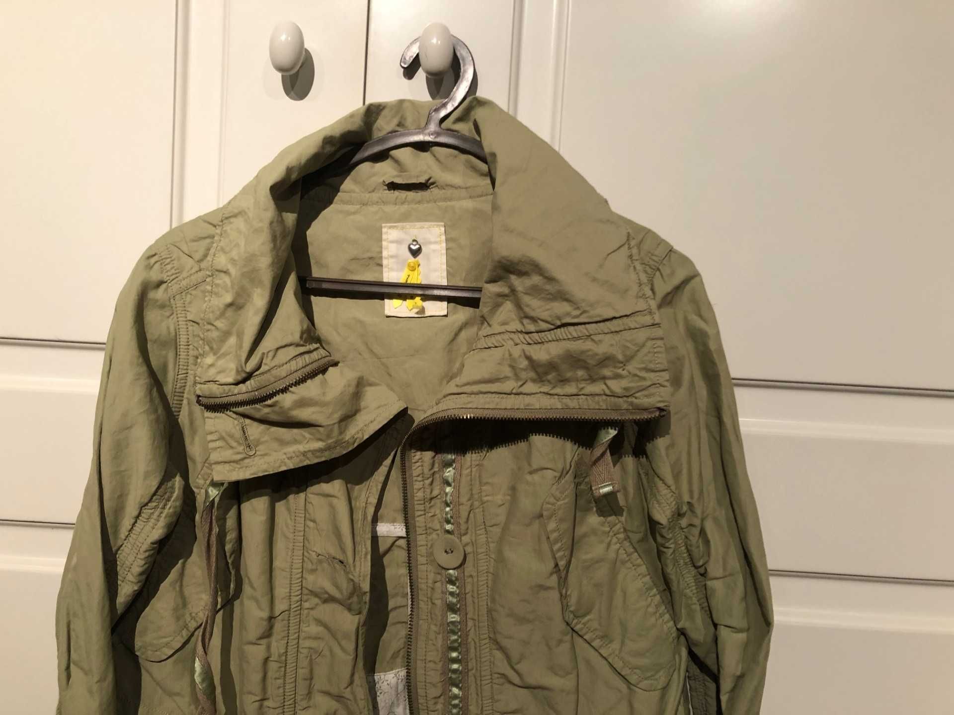 Parka verde claro muito original marca PEPE JEANS (S)