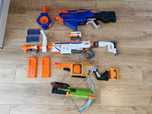 zestaw karabinów Nerf + 20 strzałek