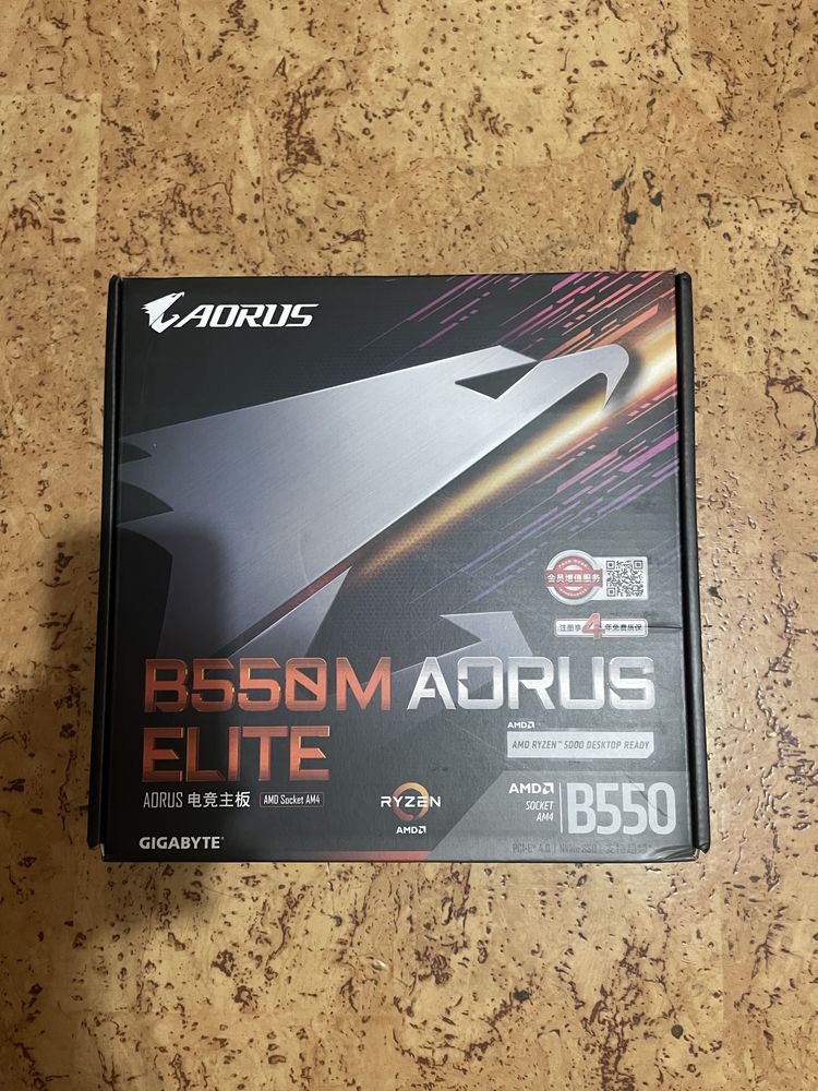 Материнская плата B550M Aorus ELITE