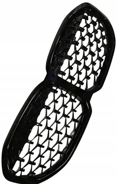 Nerki Grill BMW 1 F40 F41 19+ DIAMOND Czarny Połysk