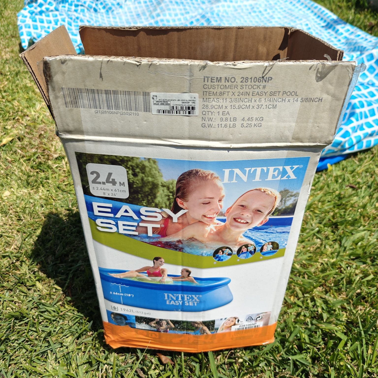 Piscina Intex circular