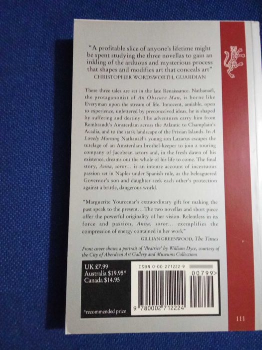 Anna, Soror, de Marguerite Yourcenar