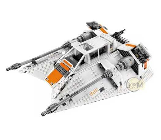 Klocki kompatybilne z lego star wars ucs śmigacz śnieżny 75144