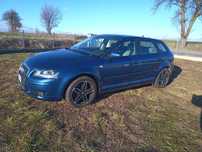 Audi A3 200 kM DSG panorama , navi ,skora