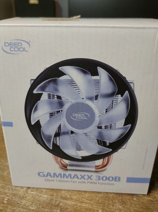 Кулер для процесора Gammax 300b з синьою підсвіткою