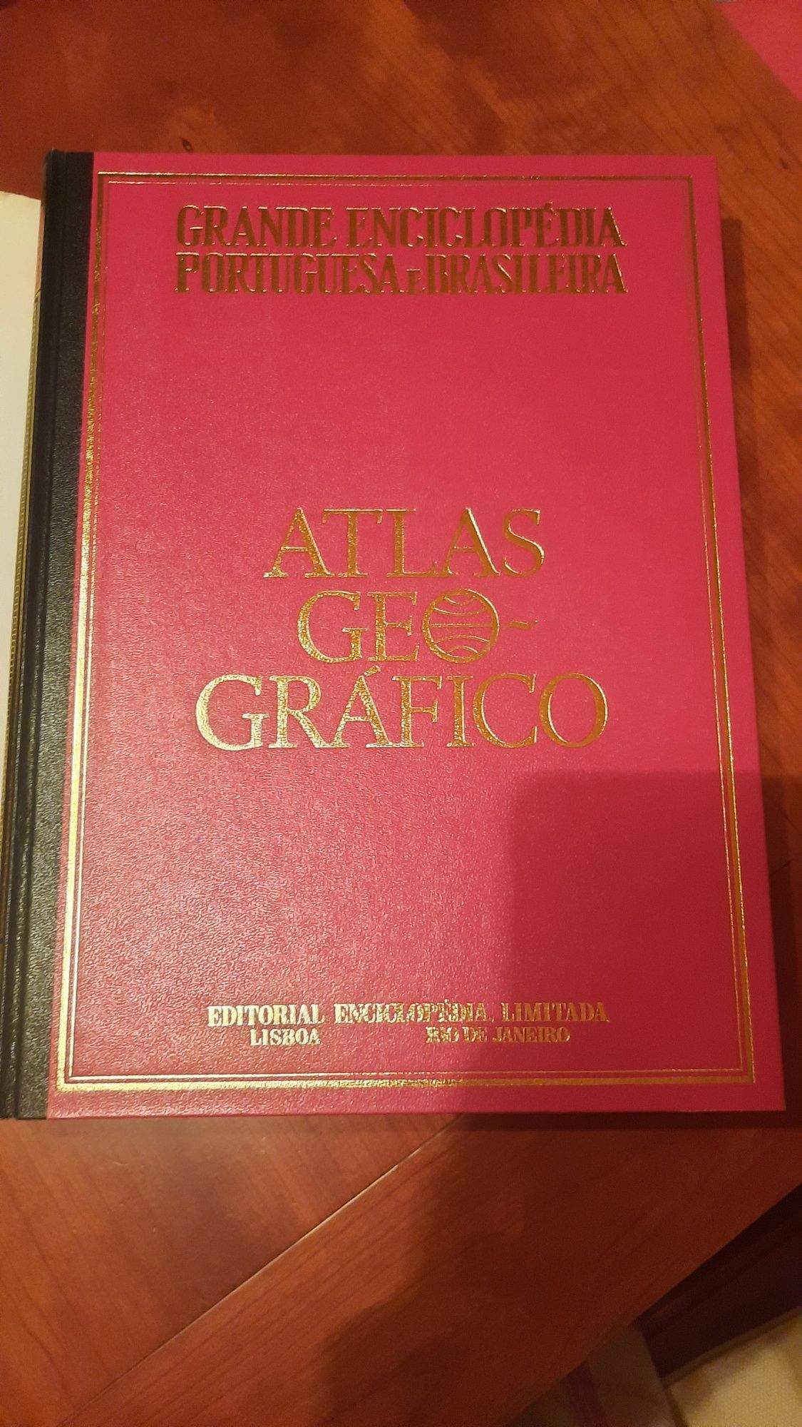 Grande atlas geografico da editorial enciclopedia, lda